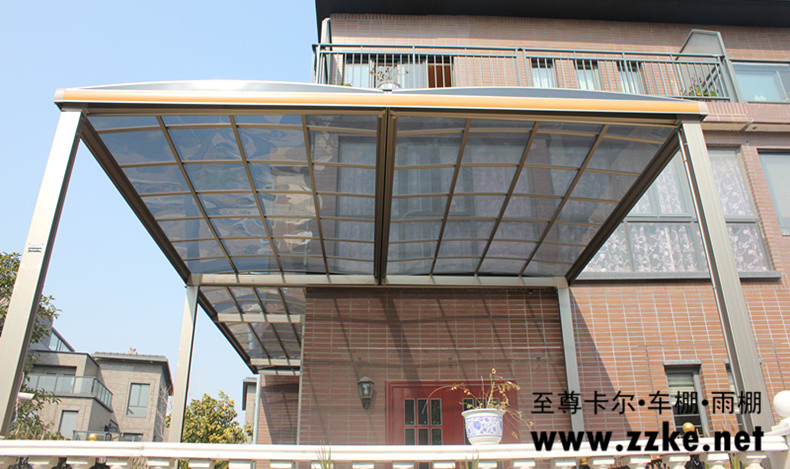 至尊卡爾別墅雨棚可促進建筑行業的發展