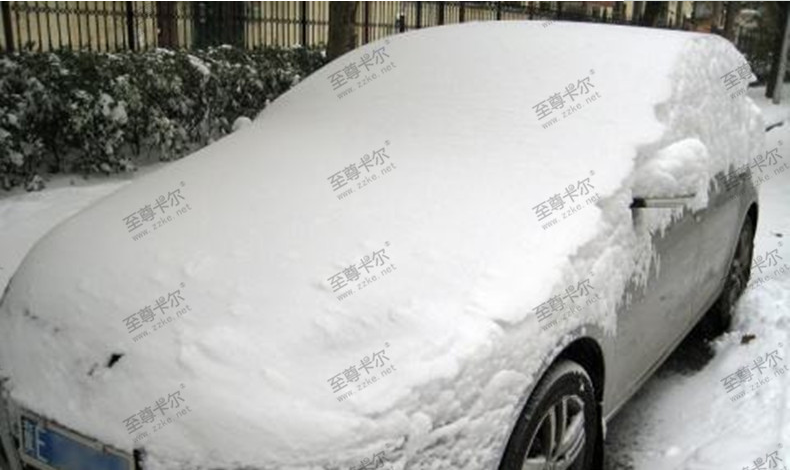 大雪來臨沒裝車棚的抓緊了，讓愛車安全過冬