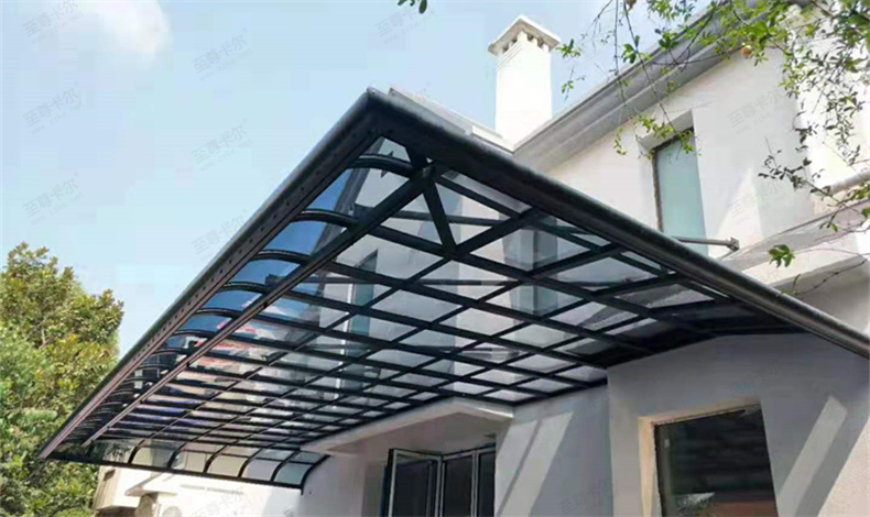 透明雨棚選這種材質好看又耐用