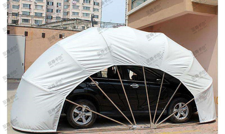 可折疊式轎車車棚好用嗎？簡(jiǎn)直誰(shuí)用誰(shuí)后悔！