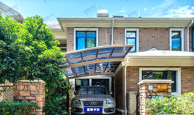 4款汽車車棚圖片，美觀與實用兩不誤