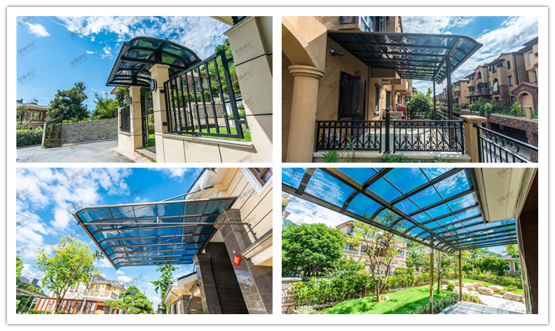 雨棚用什么材質牢固又耐用？看了這些雨棚圖片就知道