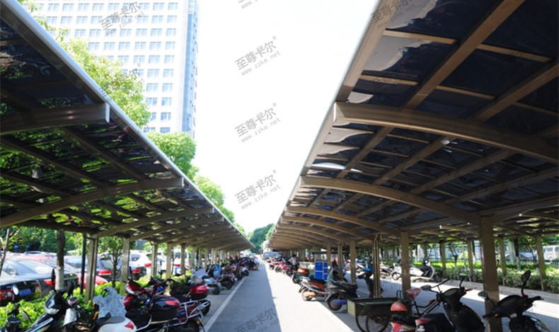 價值十萬元的自行車棚挑選秘籍：選自行停車棚只要考慮這三點(diǎn)！