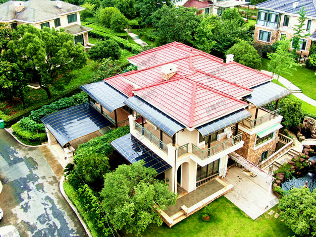 別墅雨棚訂做別慌，看看這套別墅雨棚效果圖，包你滿意