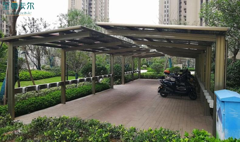 電動車棚用什么材料？