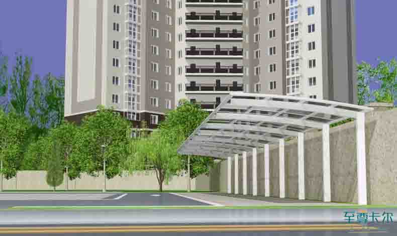 電動車停車棚圖片效果圖？小區(qū)電動車棚安裝？