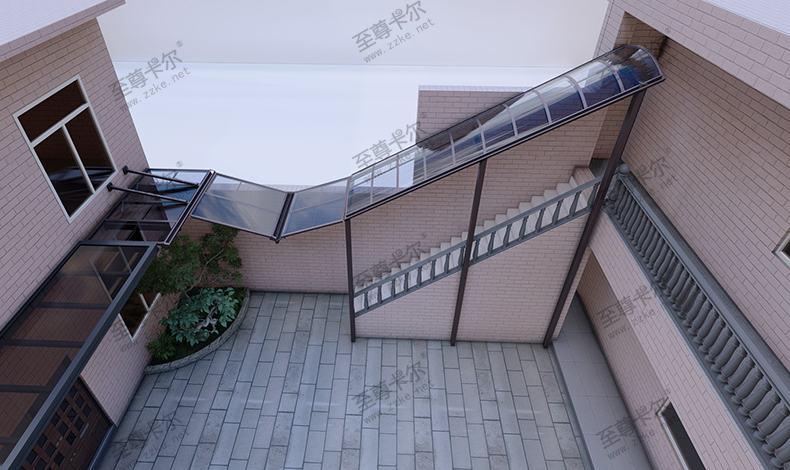 露天自動扶梯雨棚？雨棚制作廠家？