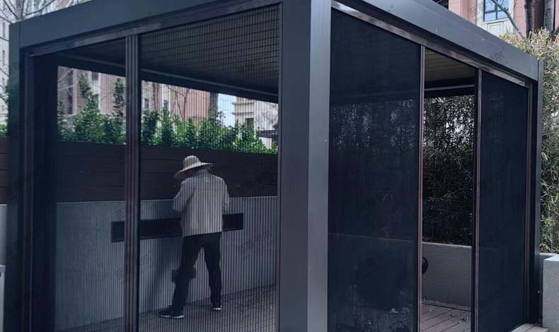 生態涼亭（防蚊紗簾）